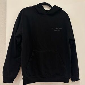 TALENTLESS Black Cozy Hoodie Sz medium streetwear Scott Disick Kardashian